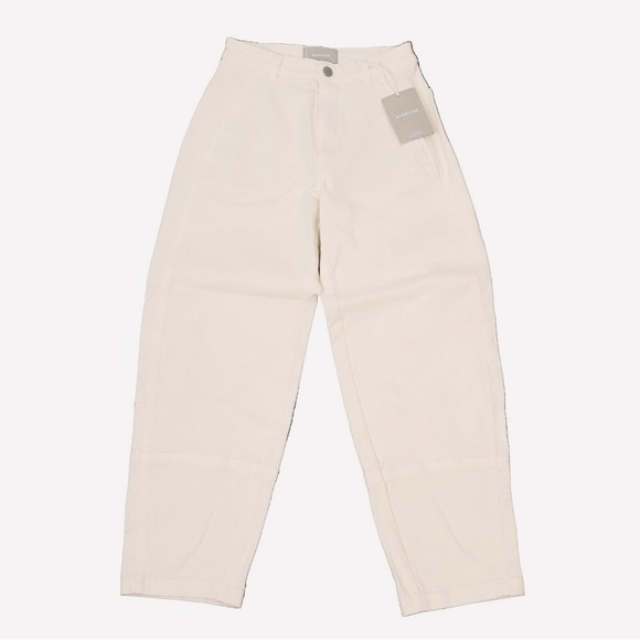 New Everlane Utility Barrel Pant in Bone - Picture 6 of 7